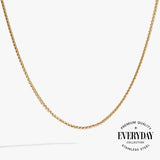 Wheat Chain Charm & Layering Necklace - Aaria Tees Aaria Tees