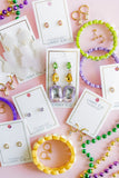 Iris Statement Earrings - Aaria Tees Aaria Tees
