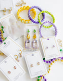 Iris Statement Earrings - Aaria Tees Aaria Tees