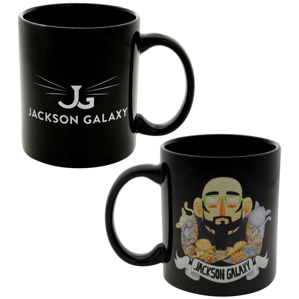 Jackson Galaxy Cartoon Mug - Aaria Tees