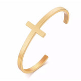 Jamie Side Cross Bracelet Aaria Tees