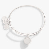 January Birthstone Charm Bangle, Scarlet - Aaria Tees Aaria Tees