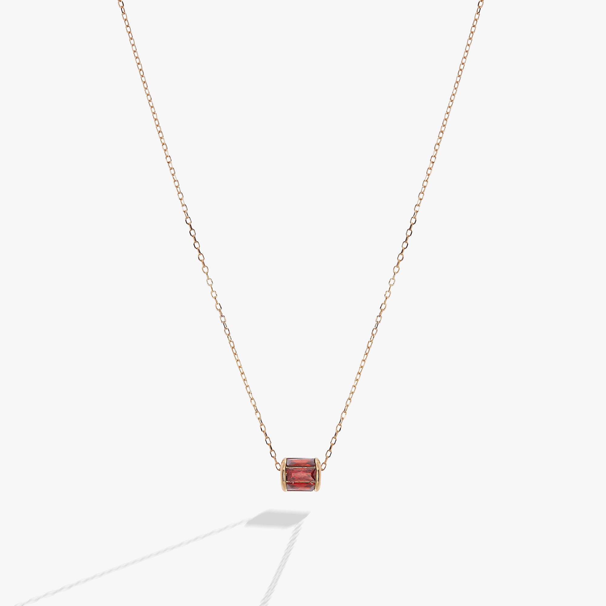 January Birthstone Precious Pendant Necklace - Aaria Tees Aaria Tees