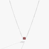 January Birthstone Precious Pendant Necklace - Aaria Tees Aaria Tees