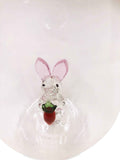 3D Easter Bunny Stemless Wine Glasses Aaria Tees