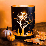 Halloween Candle Holder Aaria Tees