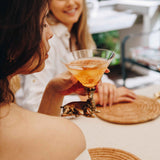 Gold Stag Deer Martini Glasses Aaria Tees