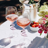 3D Flamingo Wine Glass Aaria Tees