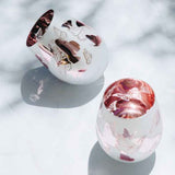 Pink Butterfly Stemless Wine Glasses Aaria Tees