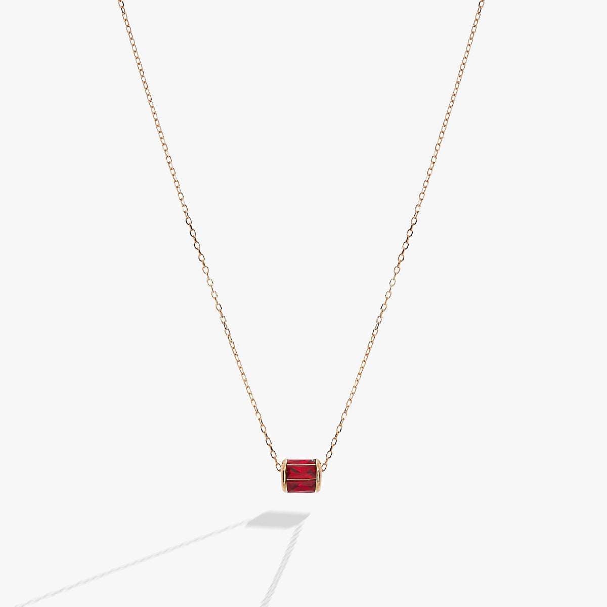 July Birthstone Precious Pendant Necklace - Aaria Tees