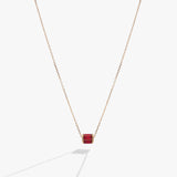 July Birthstone Precious Pendant Necklace - Aaria Tees Aaria Tees