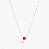 July Birthstone Precious Pendant Necklace - Aaria Tees Aaria Tees