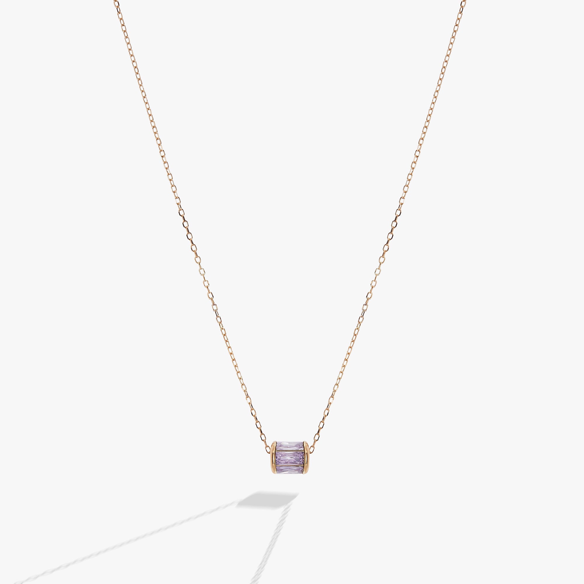 June Birthstone Precious Pendant Necklace - Aaria Tees Aaria Tees