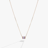 June Birthstone Precious Pendant Necklace - Aaria Tees Aaria Tees