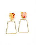 Kaelyn Statement Earrings - Autumn Bouquet - Aaria Tees Aaria Tees