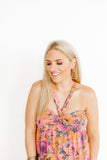 Kaelyn Statement Earrings - Rose Water - Aaria Tees Aaria Tees
