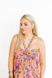 Kaelyn Statement Earrings - Rose Water - Aaria Tees Aaria Tees