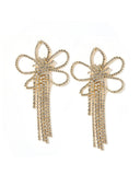 Kameron Flower Statement Earrings - Aaria Tees Aaria Tees