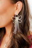 Kameron Flower Statement Earrings - Aaria Tees Aaria Tees