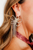 Kameron Flower Statement Earrings - Aaria Tees Aaria Tees