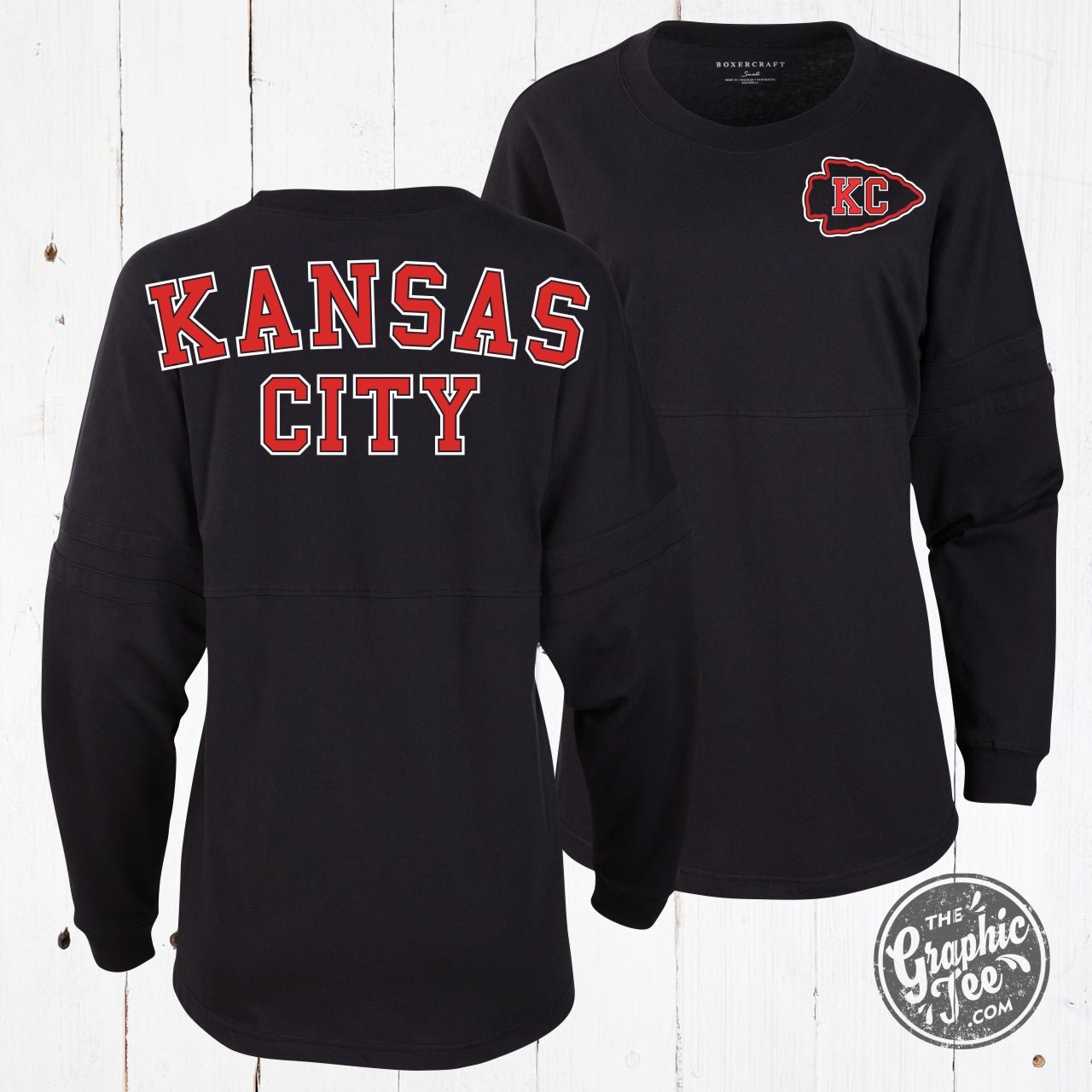 Kansas City Black Ladies Pom Pom Jersey - Aaria Tees Aaria Tees