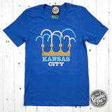 Kansas City Fountain Crown Short Sleeve Tee - Aaria Tees Aaria Tees