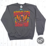 Kansas City Season Tour Concert Crewneck Sweatshirt - Aaria Tees Aaria Tees