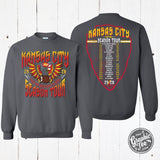 Kansas City Season Tour Concert Crewneck Sweatshirt - Aaria Tees Aaria Tees