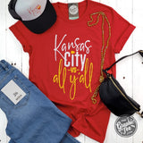 Kansas City VS. All Y'all Crewneck Tee - Aaria Tees Aaria Tees