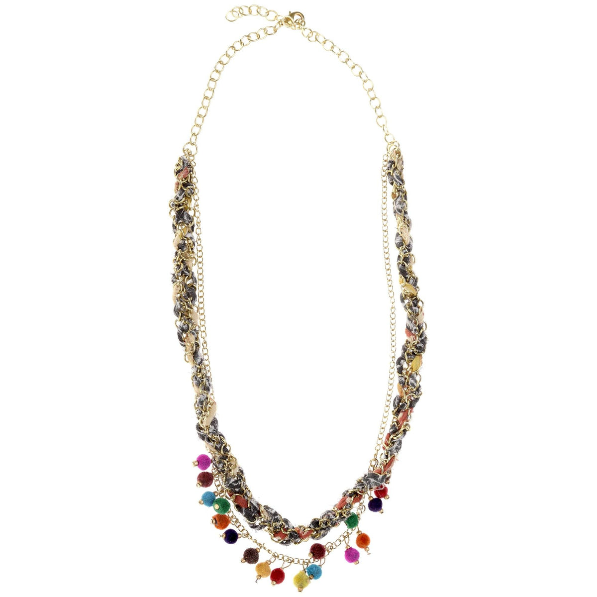 Kantha Carnival Necklace - Aaria Tees