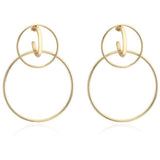 Kara Double Hoop Aaria Tees