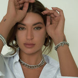 Karla Tennis Necklace Aaria Tees