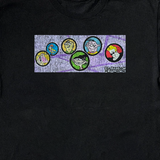 Cartoon Network Characters Promo Black Tee Aaria Tees