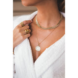 Kayla Link Necklace Aaria Tees