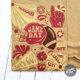 KC Groovy Mustard Comfort Colors Long Sleeve Tee - Aaria Tees Aaria Tees