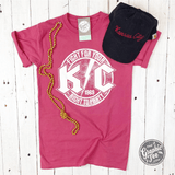 KC Rock Red Adult Unisex Short Sleeve Tee - Aaria Tees Aaria Tees