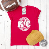KC Rock Red YOUTH Short Sleeve Tee - Aaria Tees Aaria Tees