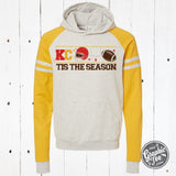 KC Tis the Season Varsity Hoodie - Aaria Tees Aaria Tees