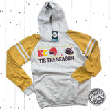 KC Tis the Season Varsity Hoodie - Aaria Tees Aaria Tees