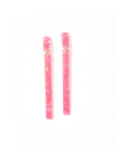 Keli Statement Earrings - Azalea Pink - Aaria Tees Aaria Tees