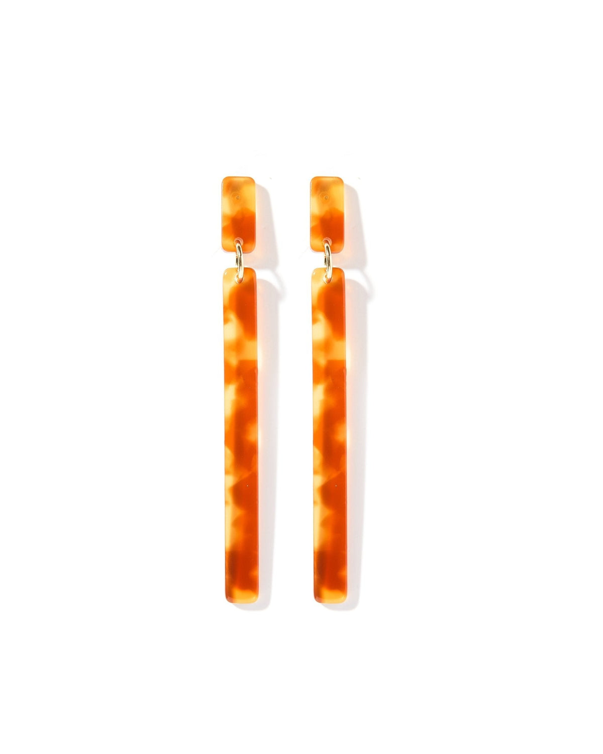 Keli Statement Earrings - Caramel - Aaria Tees