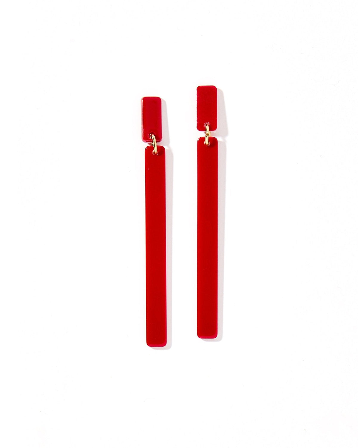 Keli Statement Earrings - Mulberry - Aaria Tees