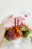 Keli Statement Earrings - Pinot Noir - Aaria Tees Aaria Tees