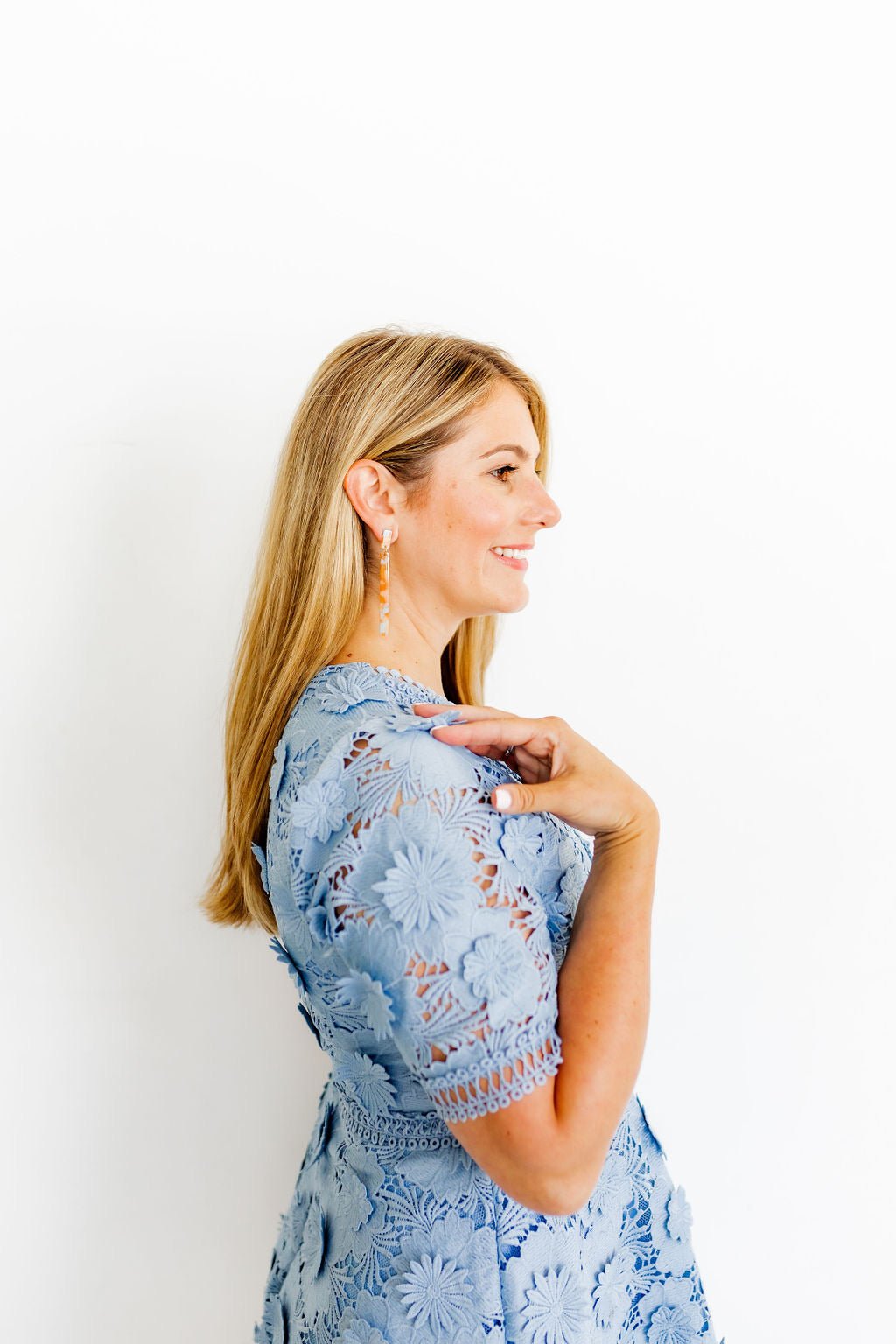 Keli Statement Earrings - Sunrise - Aaria Tees Aaria Tees