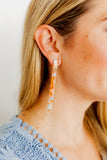Keli Statement Earrings - Sunrise - Aaria Tees Aaria Tees