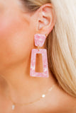 Kennedy Statement Earrings - Ballet Slipper - Aaria Tees Aaria Tees