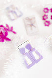 Kennedy Statement Earrings - Lilac - Aaria Tees Aaria Tees