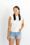 Kennedy Statement Earrings - Metallic Orange - Aaria Tees Aaria Tees