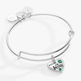 “Kiss Me I’m Irish” Charm Bangle - Aaria Tees Aaria Tees