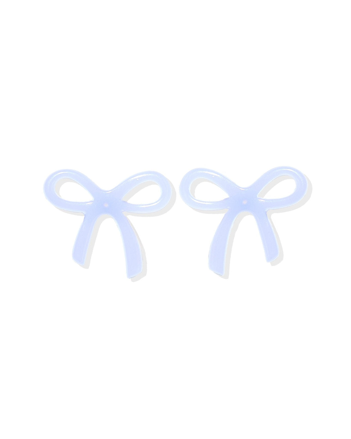 Kylie Bow Earrings - Lavender Haze - Aaria Tees